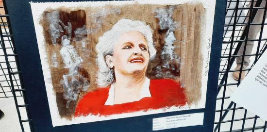 Il ritratto di Rita Montagnana Togliatti (olio su tela)