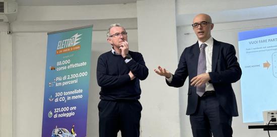 presidente di Municipio Guidi e assessore Campora
