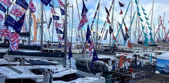 Inaugurazione 63° Salone Nautico Internazionale-Barche ormeggiate