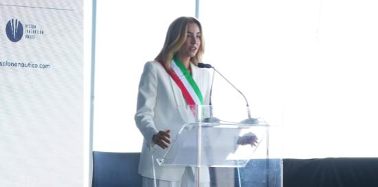 Inaugurazione Salone Nautico-Intervento Salis