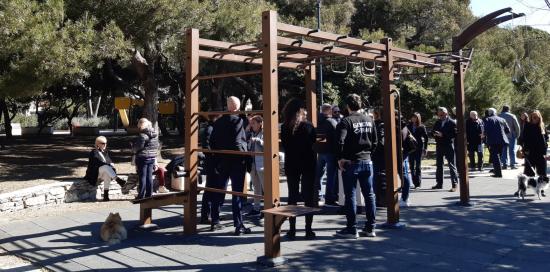 Inaugurazione area calistenica Quinto