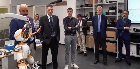 Inaugurazione del Centro per la Robotica e i Sistemi Intelligenti di IIT