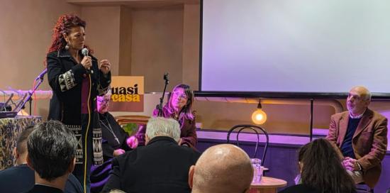 Inaugurazione di 'Quasi Casa'-Intervento Cosso