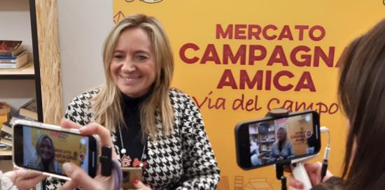 Inaugurazione mercato Coldiretti di via del Campo-Intervista Inaugurazione mercato Coldiretti di via del Campo-Intervista