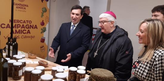 Inaugurazione mercato Coldiretti di via del Campo-Tasca e Bordilli
