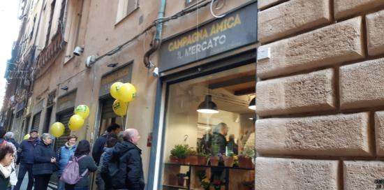 Inaugurazione mercato Coldiretti di via del Campo-Esterno