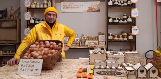 Inaugurazione mercato Coldiretti di via del Campo-Interno