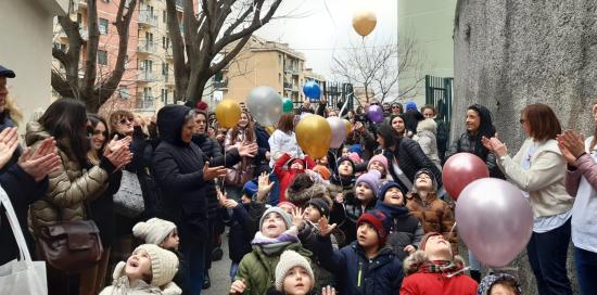 Inaugurazione scuola La Girandola di Mirko-Bambin