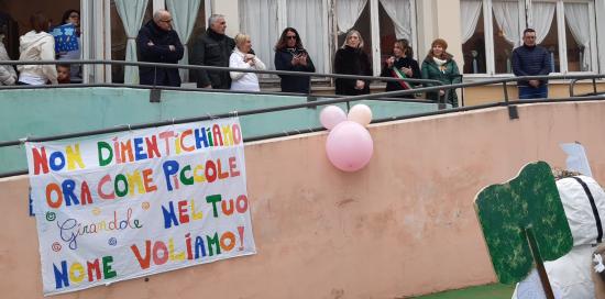 Inaugurazione scuola La Girandola di Mirko-Intervento Corso