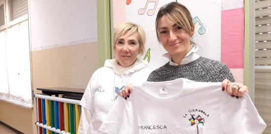 Inaugurazione scuola La Girandola di Mirko-Paola Vicini e Francesca Corso