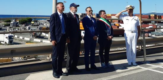 Inaugurazione viadotto autostradale di Pra'