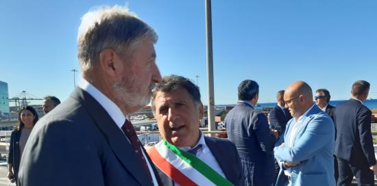 Inaugurazione viadotto autostradale di Pra'-Bucci, Ferrante