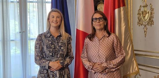 Incontro assessora Beghin e console d'Irlanda Sheehy