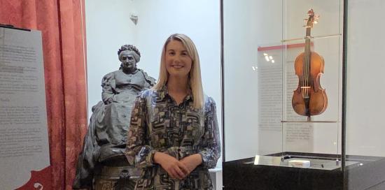 Incontro assessora Beghin e console d'Irlanda Sheehy-visita Sale Paganiniane Incontro assessora Beghin e console d'Irlanda Sheehy-visita Sale Paganiniane