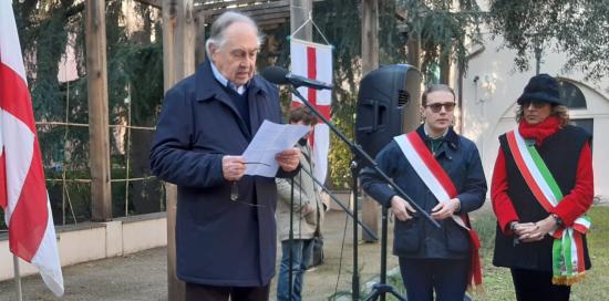 Intitolazione Giardini Don Lorenzo Ghiglione-Intervento Giovanni Casanova