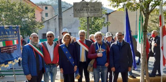 Intitolazione Giardini Gaspare Bosco