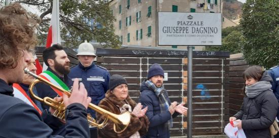 Intitolazione Piazzale Giuseppe Dagnino