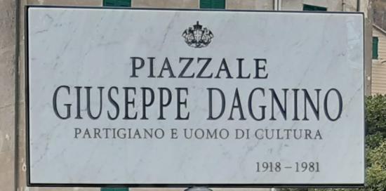 Intitolazione Piazzale Giuseppe Dagnino-Targa