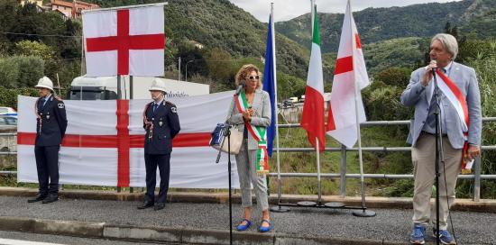 Intitolazione Ponte Giorgio Mangini-Intervento Maurizio Uremassi