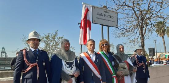 Intitolazioni Larghi di Pra'-Targa, Barbazza, Brusoni, gruppo