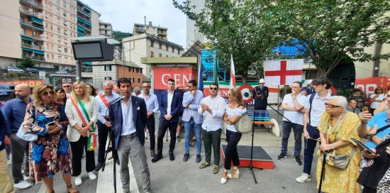L'inizio della cerimonia