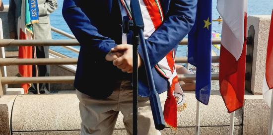 L'intervento del presidente Matteo Frulio