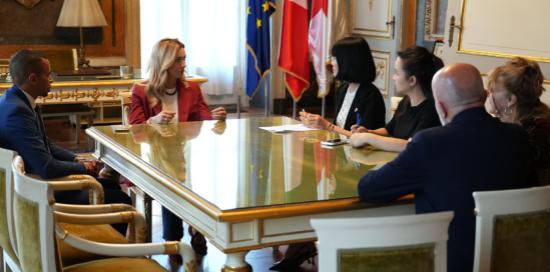 La sindaca Salis riceve a Palazzo Tursi l'ambasciatrice del Vietnam Nguyen Phuong Anh-colloquio