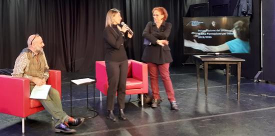 Inaugurazione corso Alta Formazione per Attore-Livermore, Corso  e Pozzi