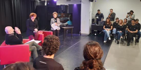 Inaugurazione corso Alta Formazione per Attore-Livermore, Dacrema  e Pozzi