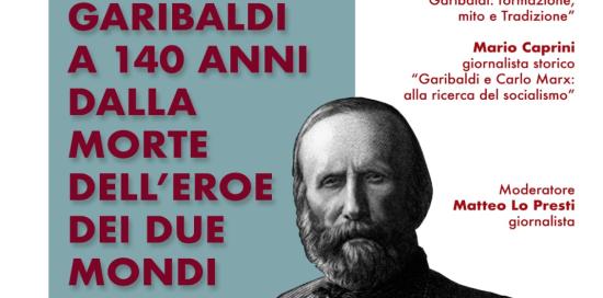 Locandina convegno Garibaldi