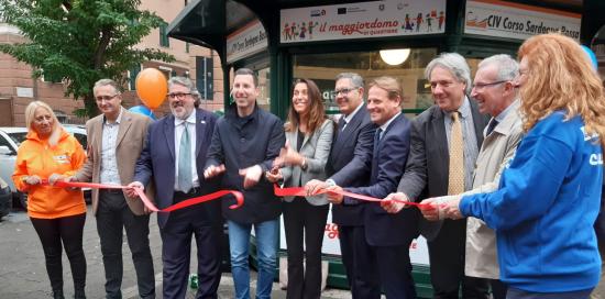 Maggiordomo di Quartiere e Custodi Sociali-Taglio del nastro