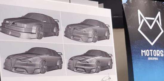 Microfactory di Motors Grouping-Sketches