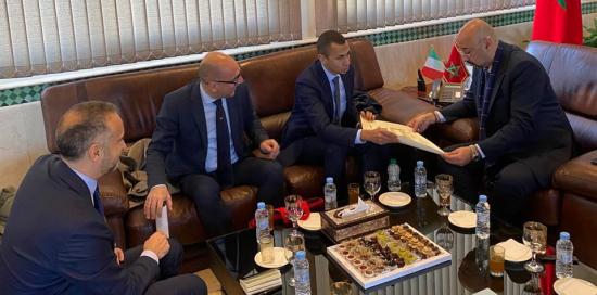 Uno degli incontri del consigliere Kaabour in Marocco