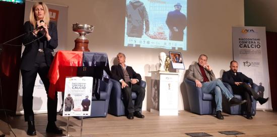 Mostra 'Raccontami com'era il calcio'-Intervento Bianchi