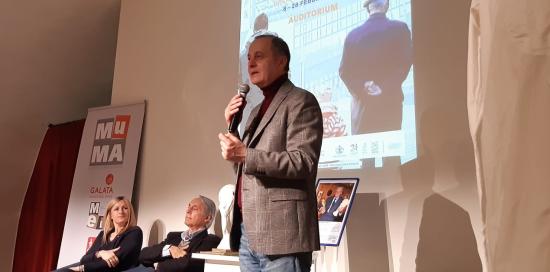 Mostra 'Raccontami com'era il calcio'-Intervento Grimaldi