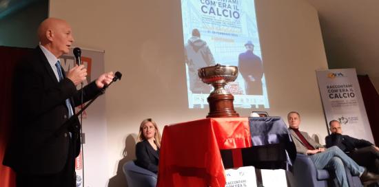 Mostra 'Raccontami com'era il calcio'-Intervento Notari