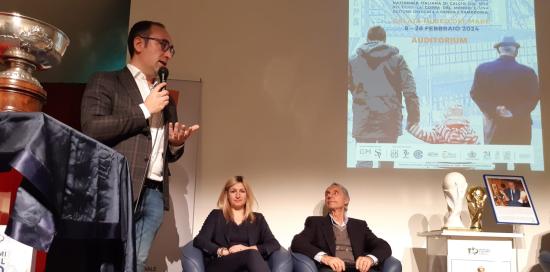 Mostra 'Raccontami com'era il calcio'-Intervento Tinfena