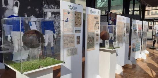 Mostra 'Raccontami com'era il calcio'-Quoridiani e altro