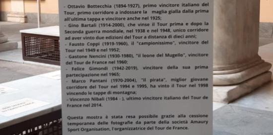 Mostra Tour de France-Pannelli