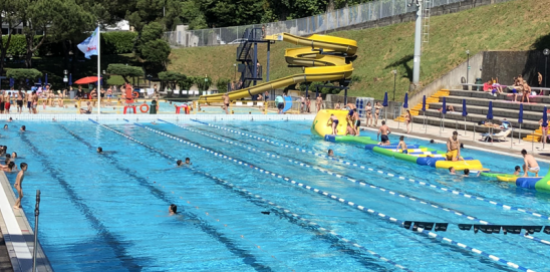 la piscina estiva della Sciorba la piscina estiva della Sciorba