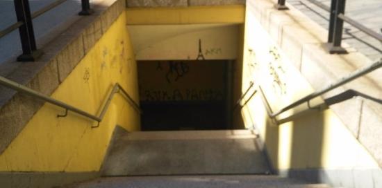Sottopasso Nunziata ante lavori