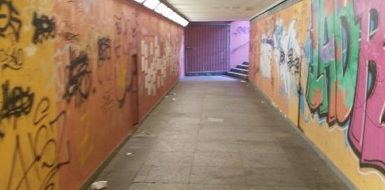 Sottopasso Nunziata ante lavori