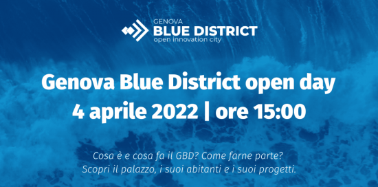 banner che annuncia l'open day con scritta bianca su fondo blu mare banner che annuncia l'open day con scritta bianca su fondo blu mare