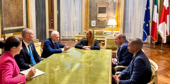 Incontro con il Sindaco di Kharkiv
