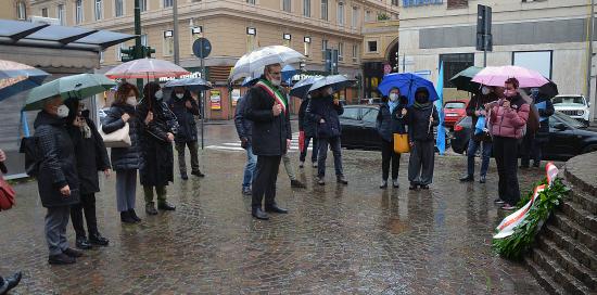 Vice Sindaco Pietro Piciocchi, cerimonia in largo XII Ottobre