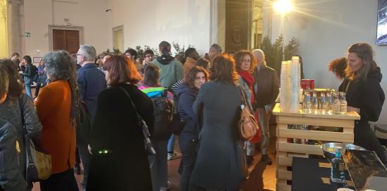 Un momento dell'iniziativa a Palazzo Ducale