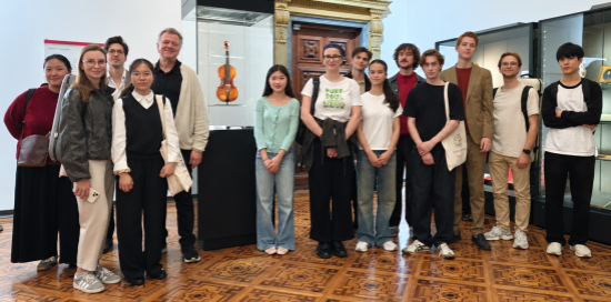 Partecipanti masterclass Premio Paganini in visita a Tursi-Gruppo