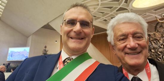 Piciocchi e presidente AIL