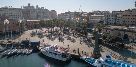 Un'altra foto suggestiva del Porto Antico