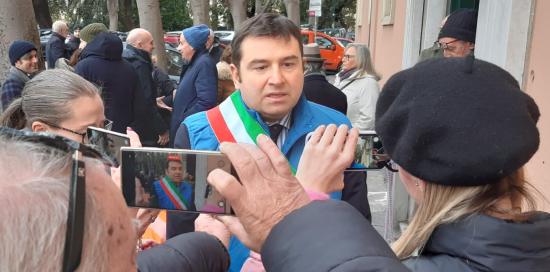 Posa pietre d'inciampo in corso Magenta-Intervista Mascia